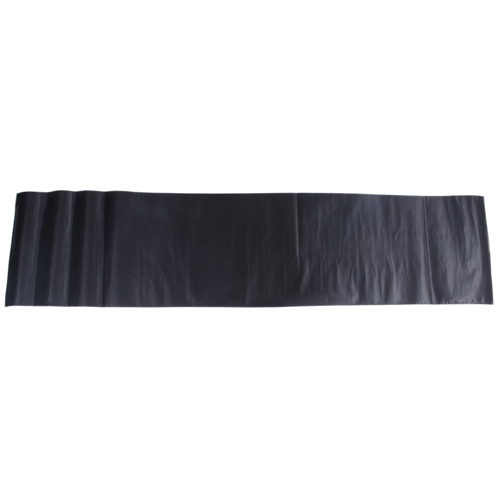 Diy 30X127 3D Carbon Fiber Decal Vinyl Film Wrap Roll Adhesive Car Sticker Sheet Black 4853769042219
