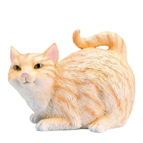Cat Butt Tissue Holder - Tabby Square Box Cover- Cute Bathroom Accessories A 1