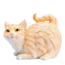 Cat Butt Tissue Holder - Tabby Square Box Cover- Cute Bathroom Accessories A