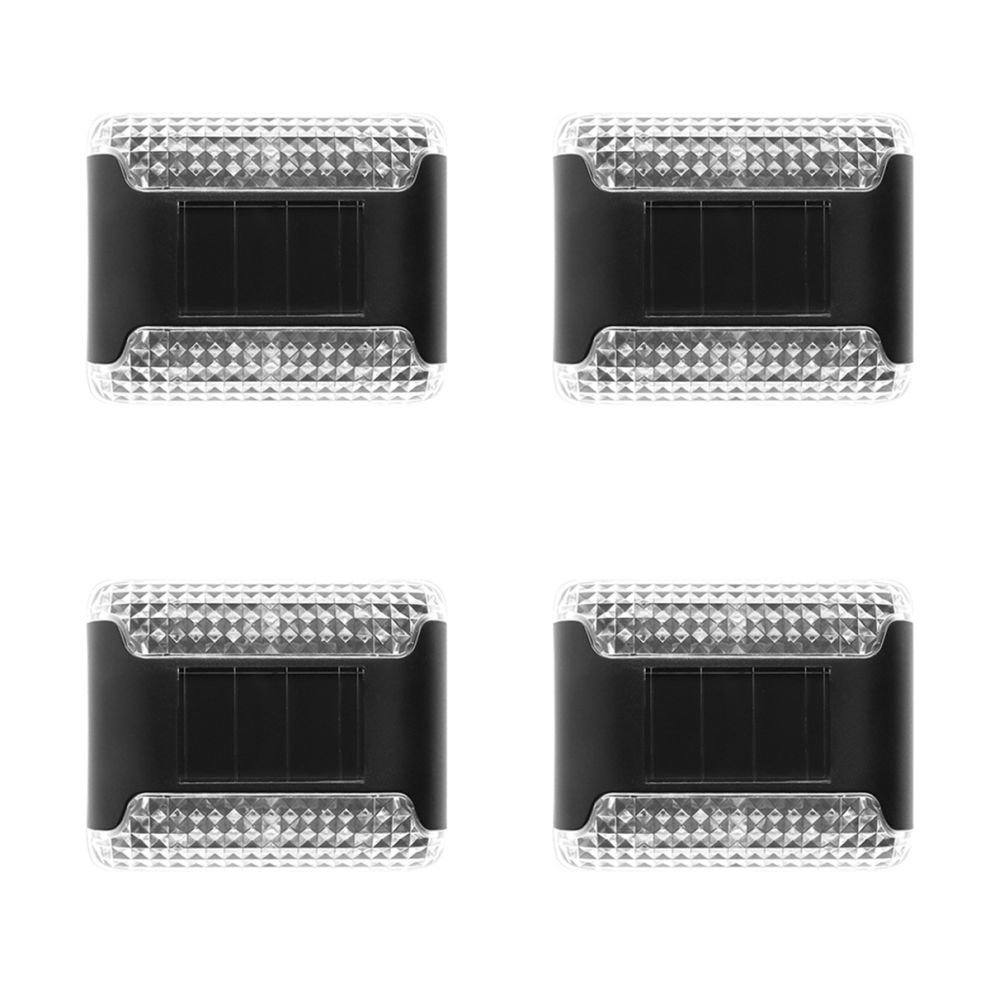 Solar Lights Outdoor Bright Fence Powered Waterproof Patio Decor,Solar Deck for Outside A