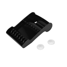 Suporte para tesouras de salão, suporte para tesouras de cabelo, 6 organizadores, bandeja de armazenamento para cabeleireiro com 2 ventosas