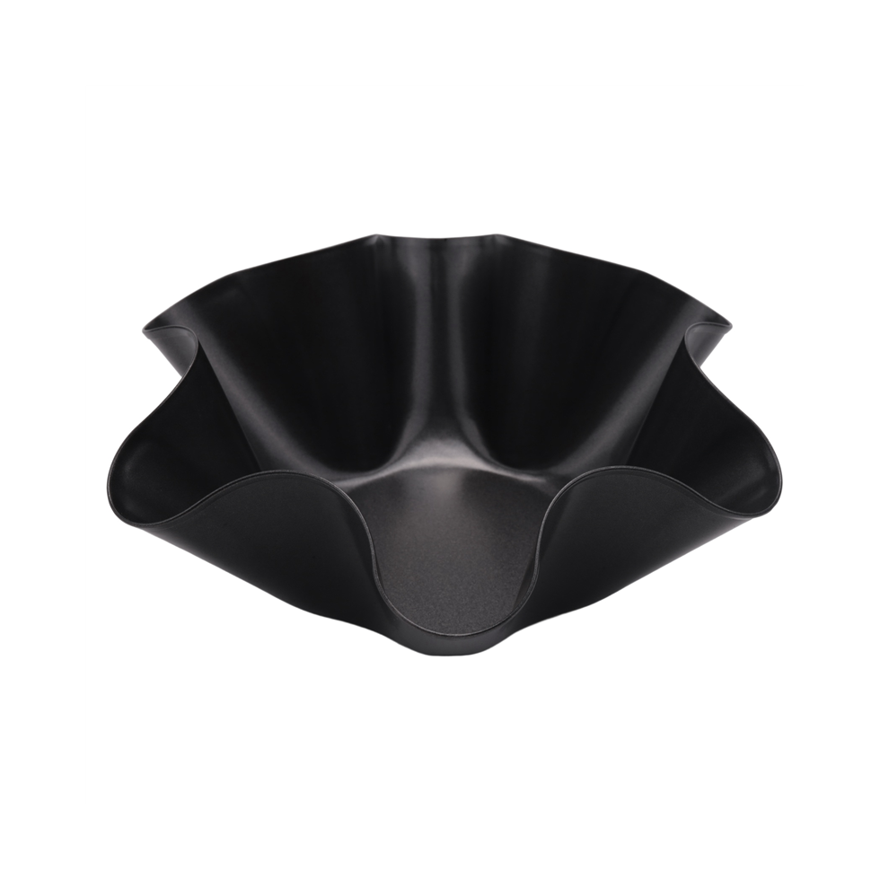 Teglie Per Tortillas Antiaderenti Scanalate, Grandi, In Acciaio Al Carbonio, Per Ciotole Per Tacos E Insalate, Set Da 4 Tostada Baker