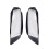 1Pair Front Car Headlight Lens Light Cover For A4 B8 2008-2012 9