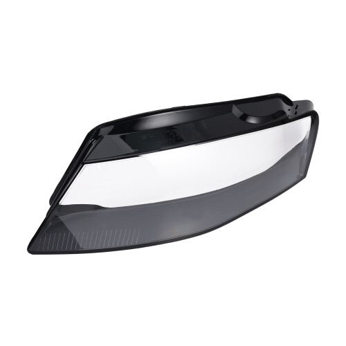 1Pair Front Car Headlight Lens Light Cover For A4 B8 2008-2012 2