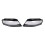 1Pair Front Car Headlight Lens Light Cover For A4 B8 2008-2012 2