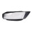 1Pair Front Car Headlight Lens Light Cover For A4 B8 2008-2012 4