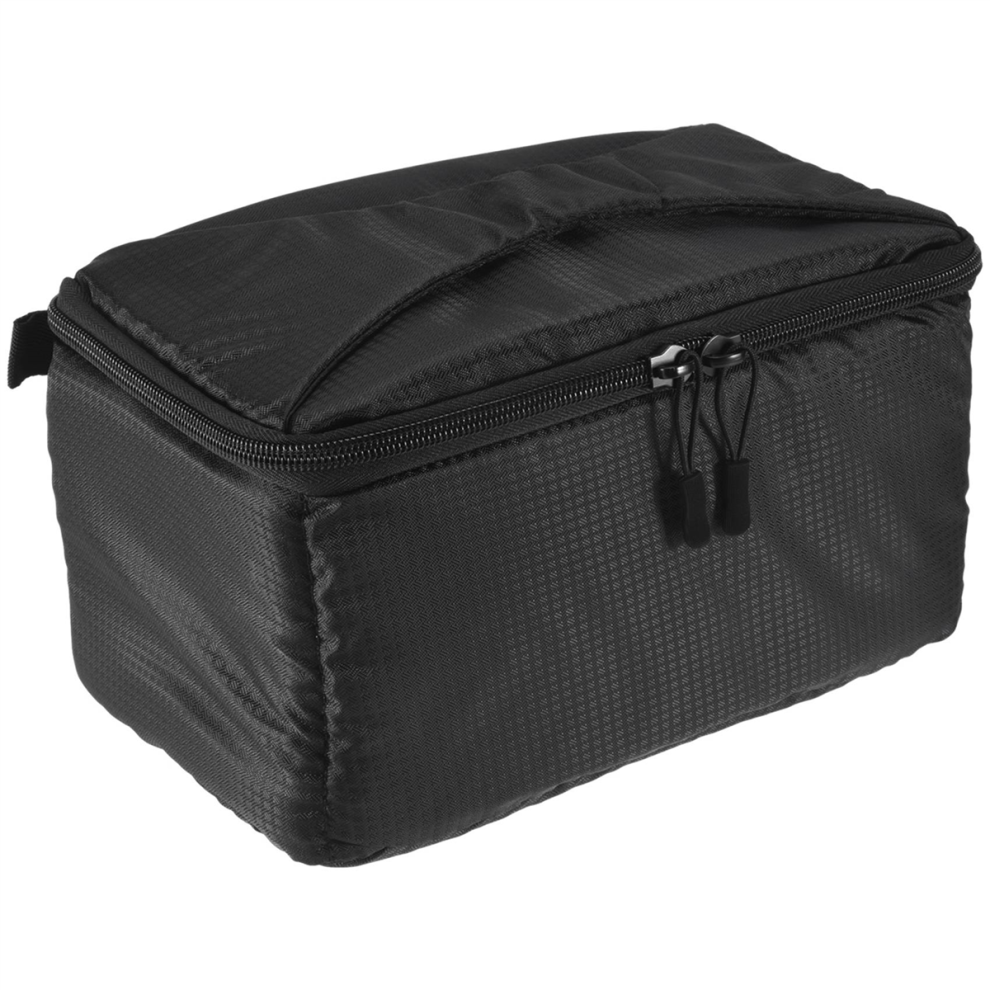 Universal Insert Partition Padded Camera Bag Shockproof Sleeve Cover For Dslr Slr Camera(Black) Black 4853769056100