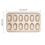 12Cup Shell Shaped Nonstick Madeleine Pan Carbon Steel Mold Baking Mould Tools 8
