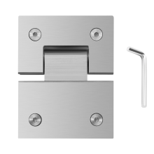 Heavy Duty 180 Grad Glas Tür Schrank Schaufenster Clip Dusche Scharnier Ersatz Teile Edelstahl Poliert