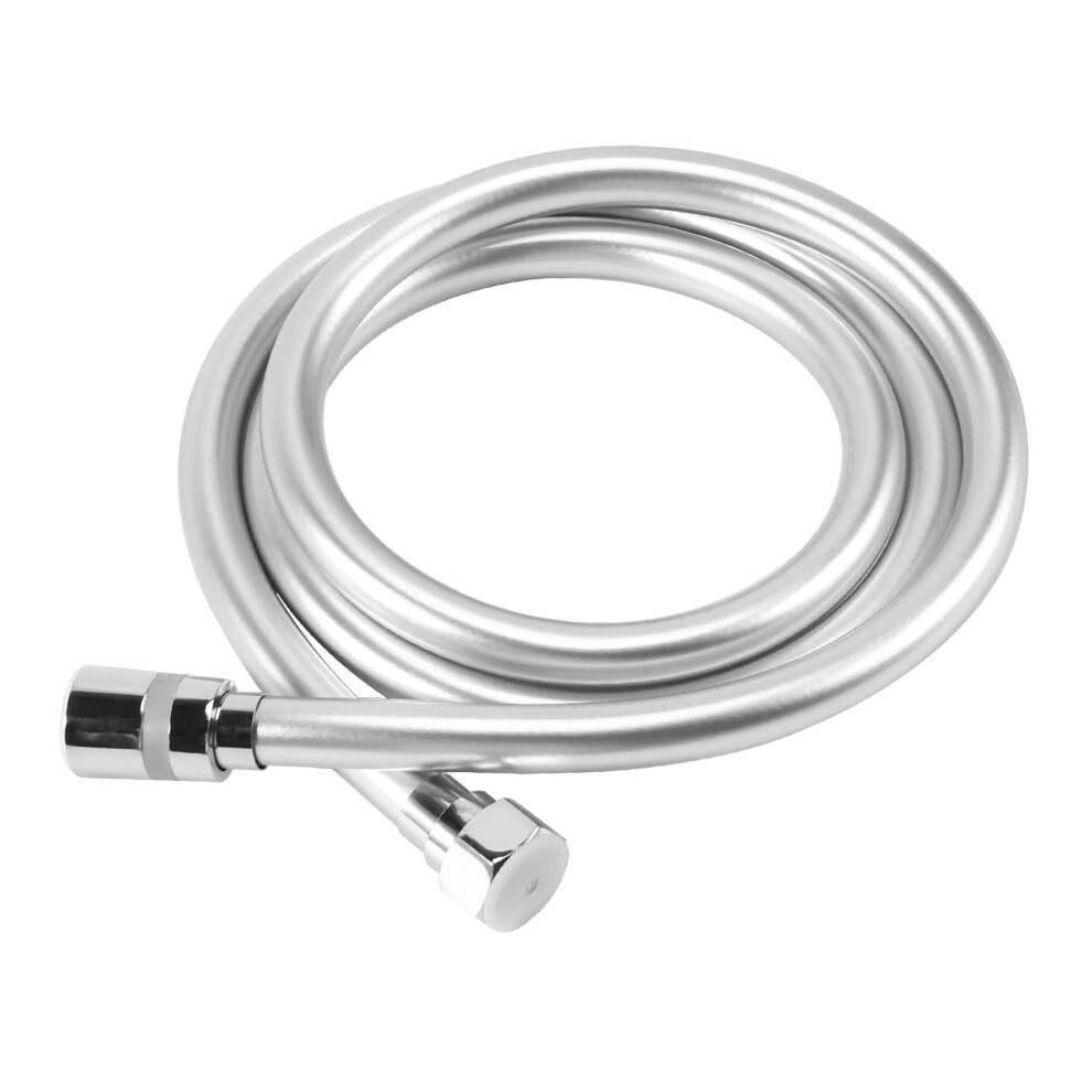 PVC High Pressure Thickening Anti-Winding Smooth Shower Hose for Bath Handheld Flexible Hose-1.5M