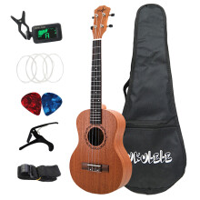 26-palcová ukulele tenorová akustická gitara Sapele Mini Hawaii kompletná súprava ukulele pre začiatočníkov