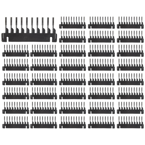 6D Hair Button 40/Batch Wig Connector Tool for Extension Machine 2