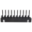6D Hair Button 40/Batch Wig Connector Tool for Extension Machine 8