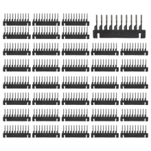 6D Hair Button 40/Batch Wig Connector Tool for Extension Machine