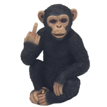 Cheeky Monkey Resin Decorative Monkey Ornament