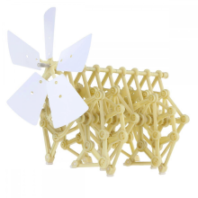 Strandspeelgoed Modelbouwpakketten Lopende robots Kinderen Windaangedreven Strandbeest Robotbouwpakketten