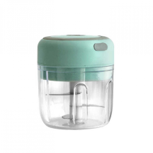 Elektrische hakselaar, knoflook, uiensnijder, fruit- en vleessnijder met USB-oplaadfunctie, 250 ml