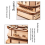 Davy Jones' Locker,Puzzle-Box,Geschenkbox,Holzpuzzle,Holzpuzzle 2