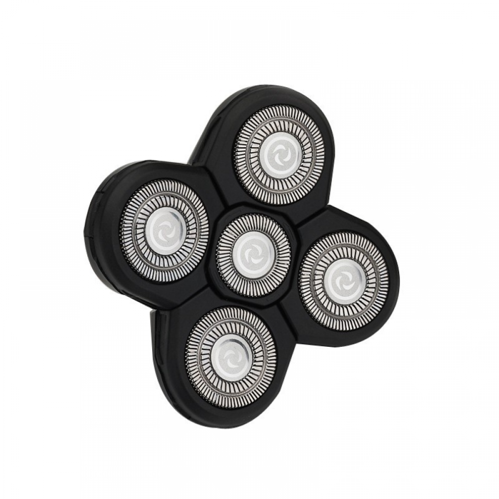 Bebetter Remington 5-Pack Replacement Shaver Heads For Xr1600 Xr7000 Rx5 Rx7 - Wet/Dry, Easy Install, Aftermarket