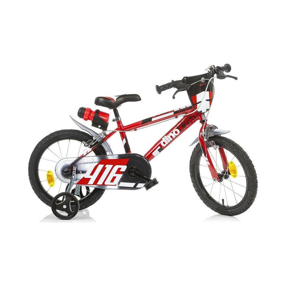 Dino 416 16" Kids Bike - Red