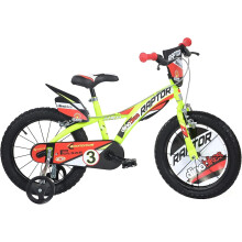 Dino Raptor 14" Kids Bike - Yellow