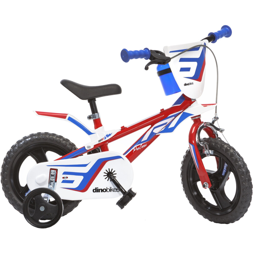 Dino R1 12" Kids Bike - Red