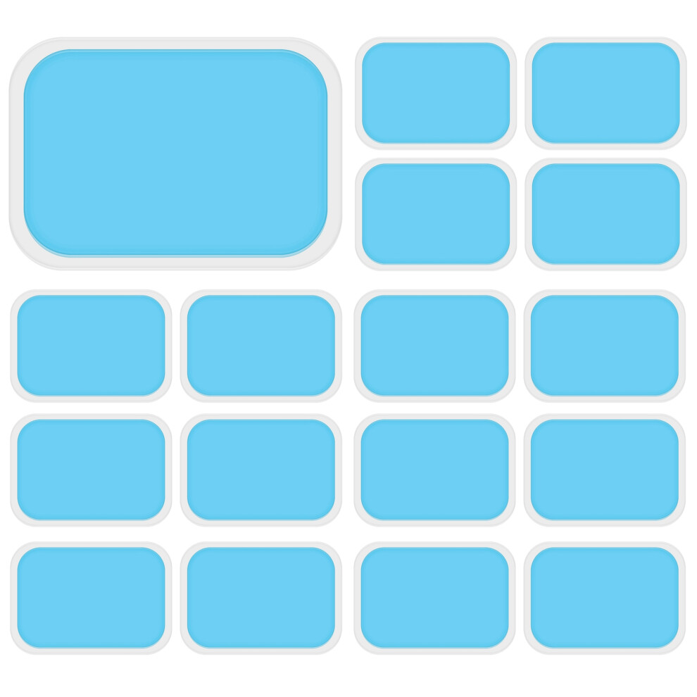Photos - Massager 100PCS EMS Gel Pad, Electrode Replacement Pad, EMS Absorbent Gel Pad