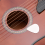 Guitarra acústica de 25 polegadas Basswood com 6 cordas e cordas de palheta 5