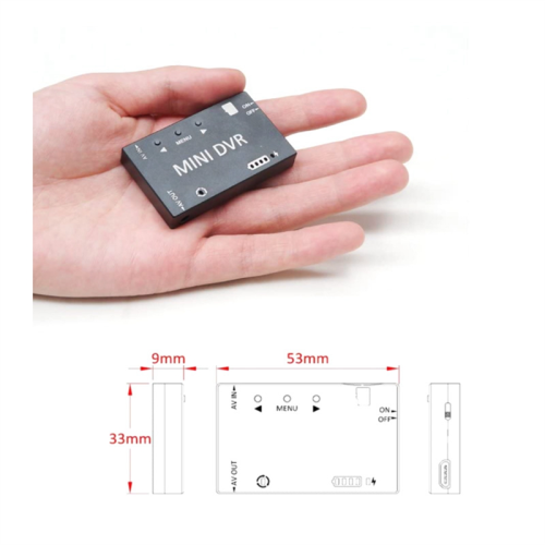 FPV Recorder Mini FPV DVR Module NTSC/PAL voor RC Modellen Racen (A) 2