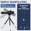 WiFi Digital Telescope 70X Large Aperture Objective Lens 4