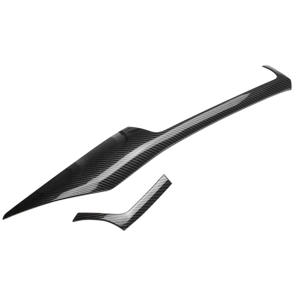 Carbon Fiber Abs Look Interior Trim Center Control Panel Trim For- 4852257277652