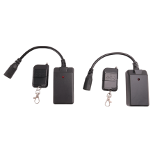 2 stuks AC 90-240V 3-pins XLR afstandsbedieningsontvanger rookmachine