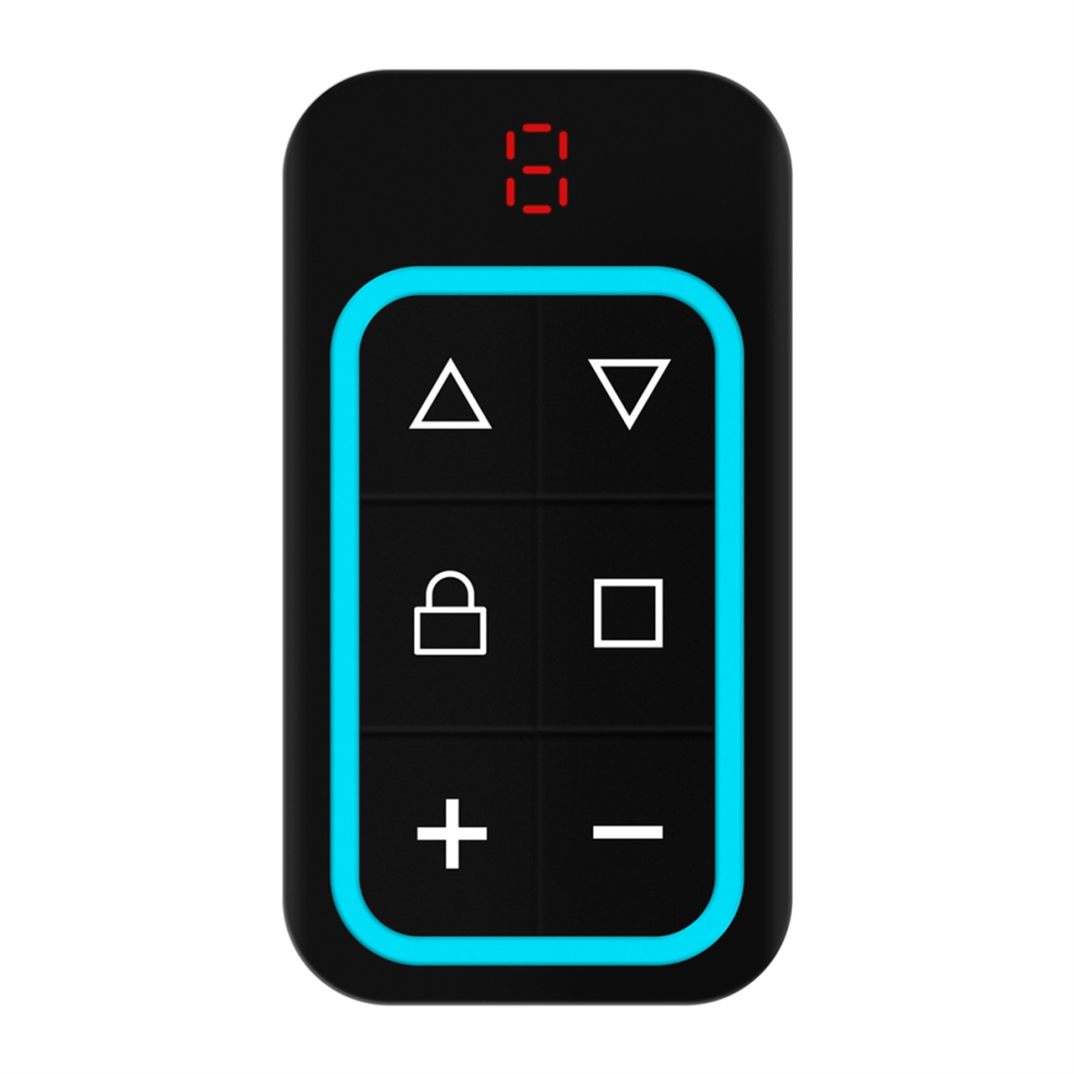 8Ch Multi Frequency Garage Door Remote Control 270-868Mhz Blue 4852257275146