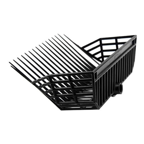 Manure Fork Replace Head, Pitchfork Head, for Picking Up Manure-Black