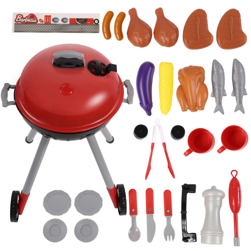 Παιδικά Σετ Παιχνιδιών BBQ Μπάρμπεκιου Ψησταριά Αξεσουάρ Παιχνιδιών Παιδικά 1
