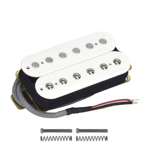 Elgitarr Humbucker Pickuper Hals Alnico V Pickup Vit 1