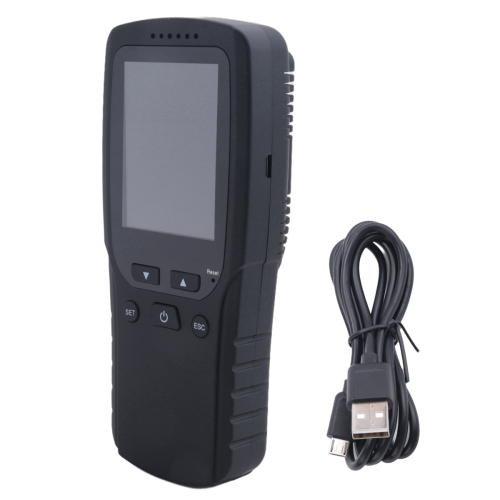 Monitor de qualidade do ar 9 em 1 para ambientes internos e externos PM2.5, PM1.0, PM10, HCHO 1