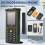 Antena robusta para celular, grande potência, longa espera, verde 6