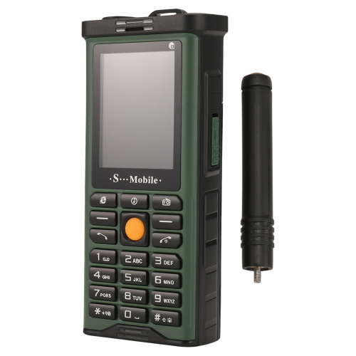 Antena robusta para celular, grande potência, longa espera, verde 1