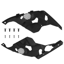 Headlight Trim Cover Rubber Seal + Rivet KIT 51767499927 for BMW