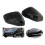 For S60 V40 Gloss Black Side Rearview Mirror Cover Caps 5