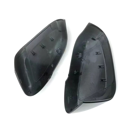 For S60 V40 Gloss Black Side Rearview Mirror Cover Caps 2