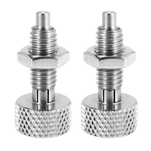 2Pcs Hand Retractable Spring Plunger, Quick Release Pin Lock Out Pin