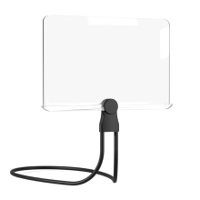 Magnifying Glass Adjustable Neck Wear Magnifier Square Detachable