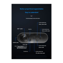 Bluetooth Wireless VR Remote Game Controller white