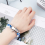 10 peças de pulseira de paracord com fivela e manilha, clipe em D, prata 4