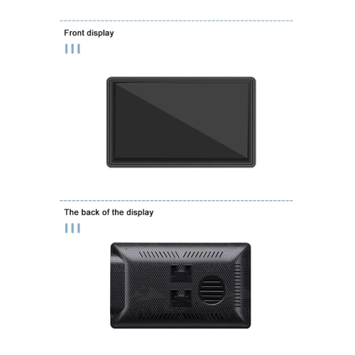 Lettore Android Auto Wireless Carplay da 7 pollici 1