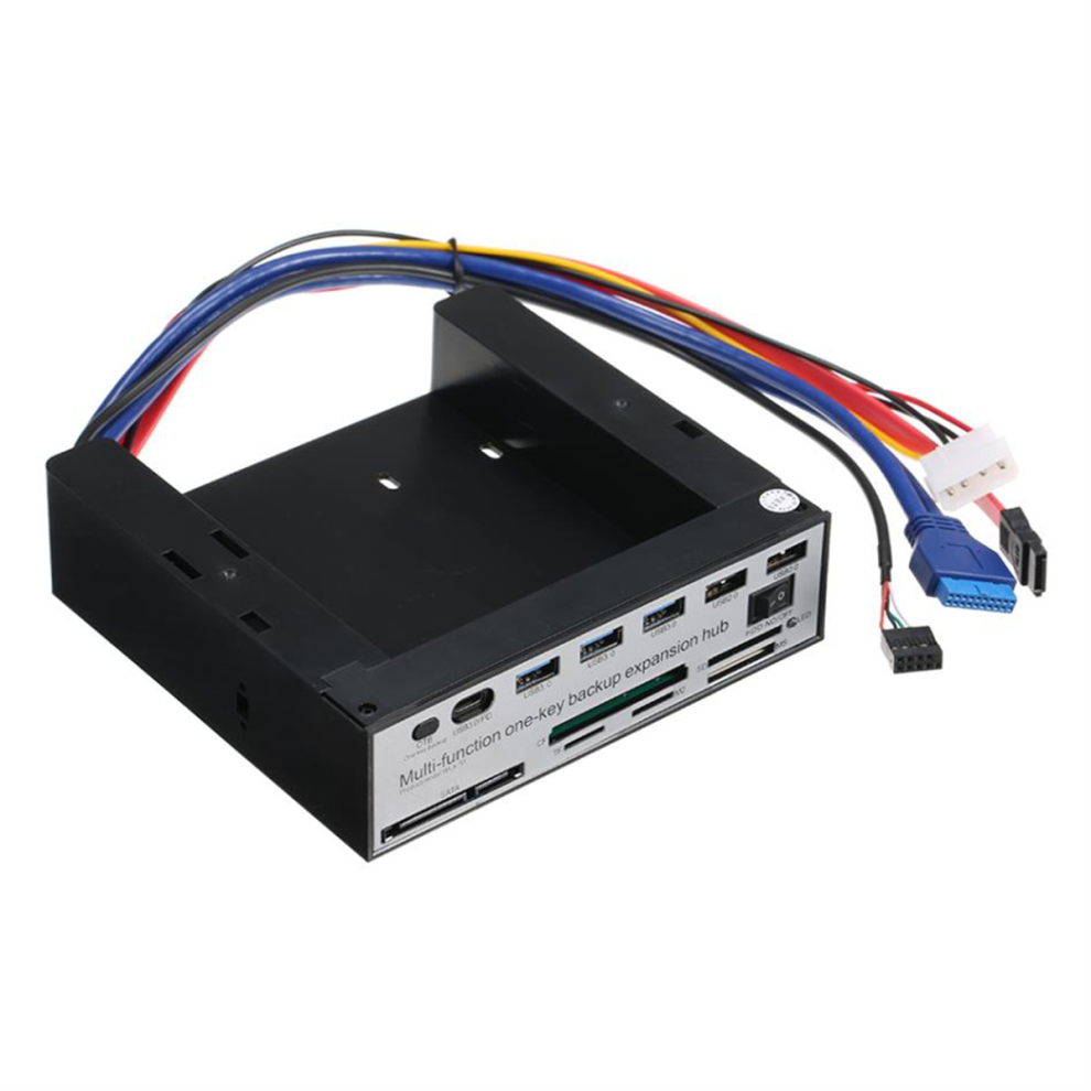 Photos - Switch 5.25 inch Front Panel Expansion Hub with 3 USB3.0 2 USB2.0 Ports