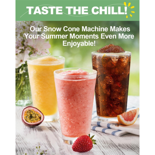 Snow Cone Machine Shaved Ice Machine Manual Ice shaver Machine 2