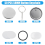 Button Maker Keychains Supplies,58mm/2.25 inch Pin Making Kit 4